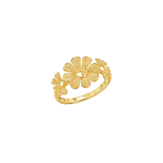[Pre-Order] PRIMA 24K Gold Ring Flora Collection